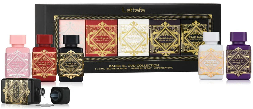 Lattafa Badee al Oud Mini Collection 5 ml 5pcs Gift Perfume Drops