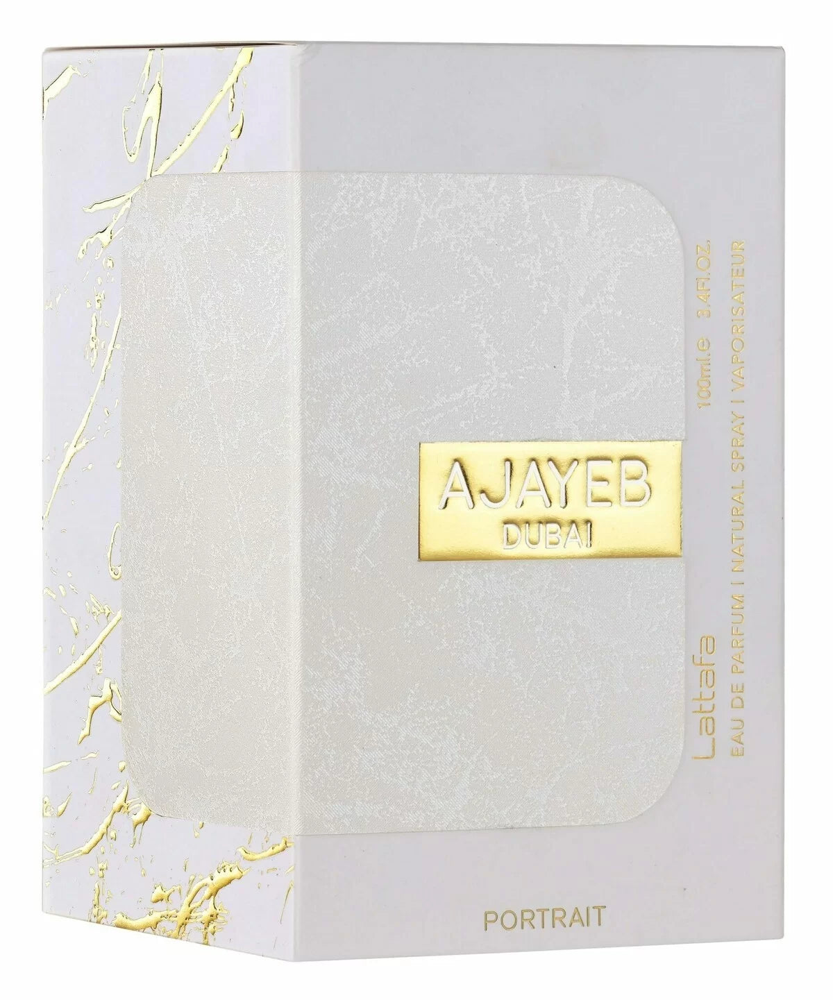 Lattafa Perfume Ajayeb Dubai Portrait Gold Eau de Perfume 100ml