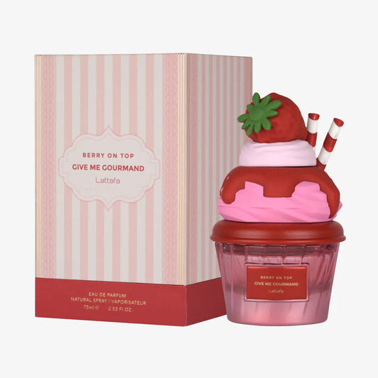 Lattafa Berry on Top Give Me Gourmand Eau de Parfum 75ml