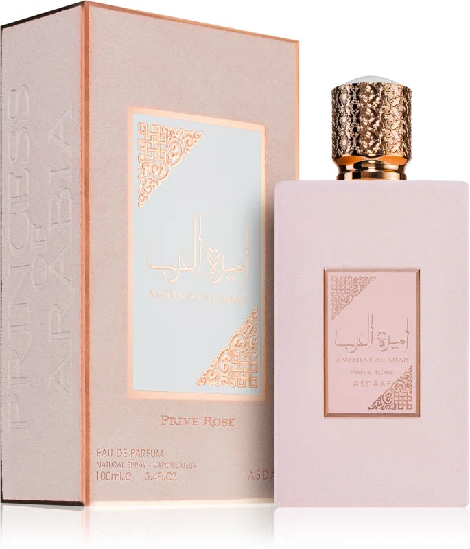 Asdaaf Perfume Ameerat Al Arab Prive Rose Eau de Parfum 100ml