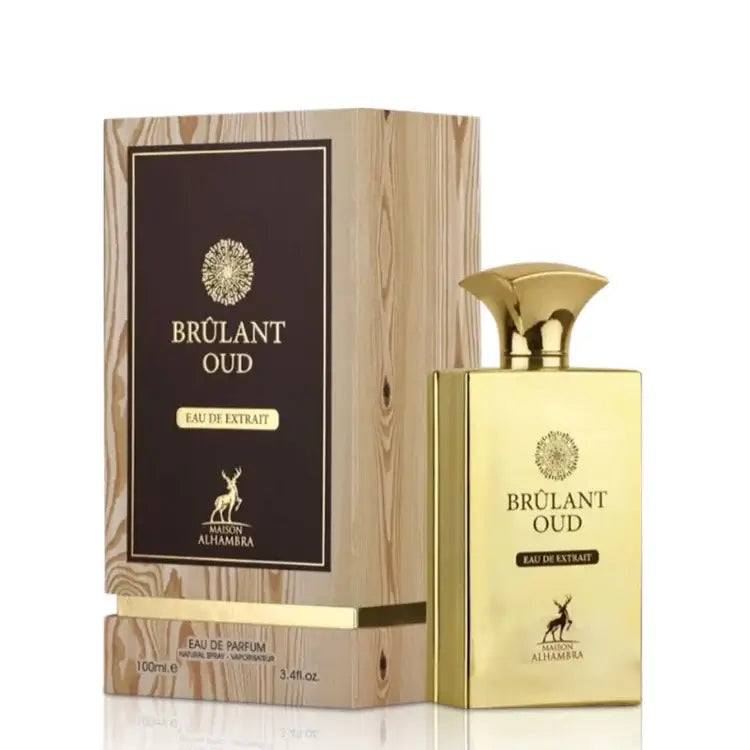 Maison Alhambra Perfume Brulant Oud Eau De Extrait 100 ml