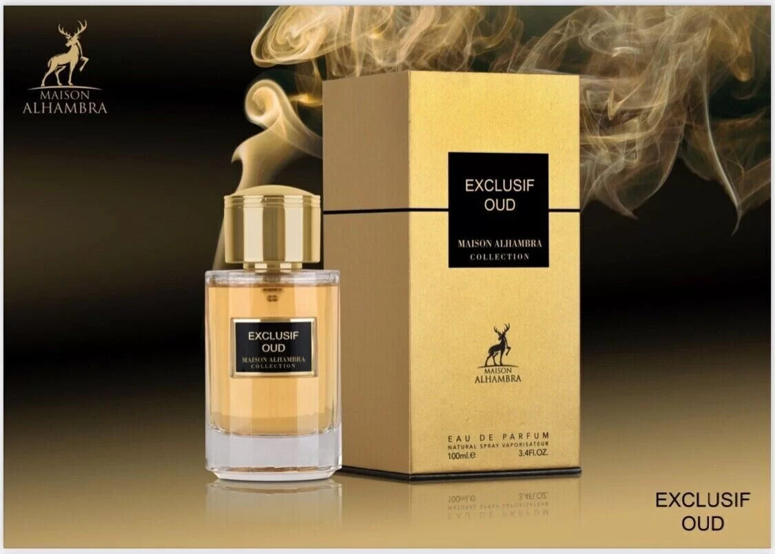 Maison Alhambra Perfume Exclusif Oud Eau de Parfum 100ml