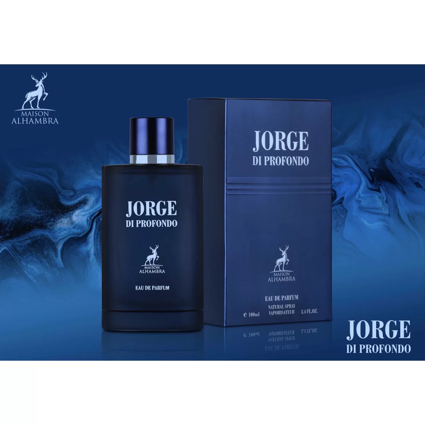 Maison Alhambra Perfume Jorge Di PROFONDO Eau de Parfum 100ml