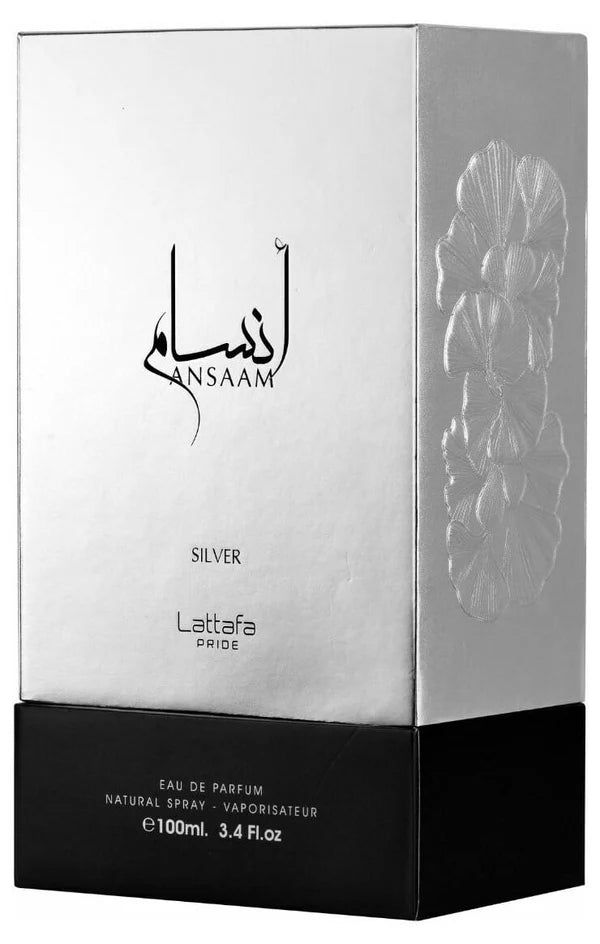 Lattafa Pride Ansaam Silver Eau de Parfum 100ml