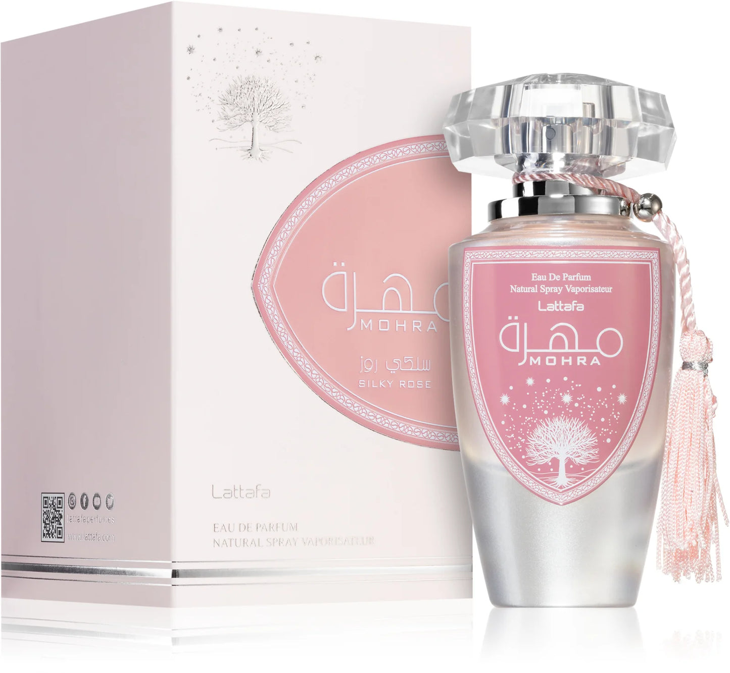 Lattafa Perfume Mohra Silky Rose Eau de Parfum 100ml