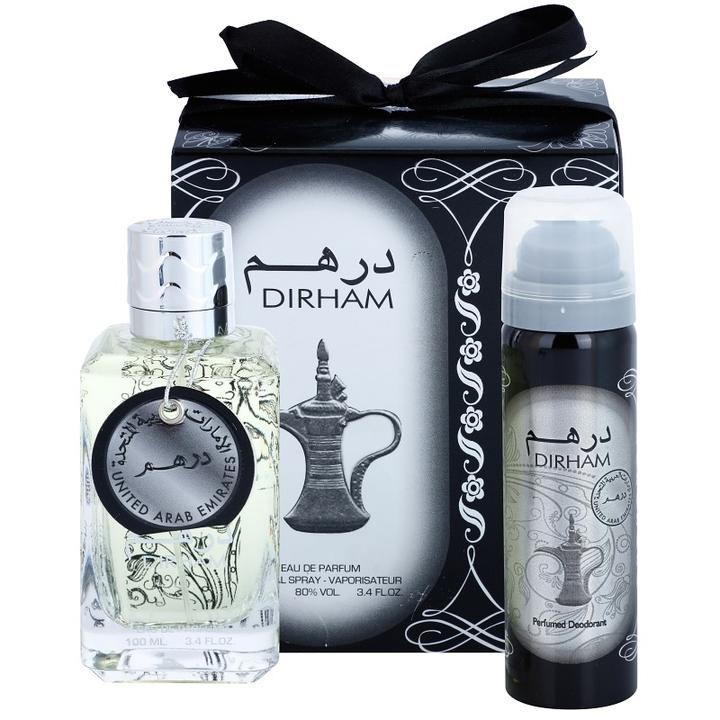 Ard Al Zaafaran Perfume Dirham Silver + Deo Eau de Parfum 100ml