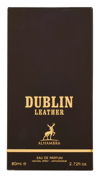 Maison Alhambra Perfume Dublin Leather Eau de Parfum 80 ml