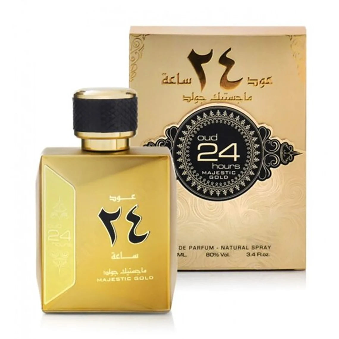 Ard Al Zaafaran Perfume Oud 24 Hours Majestic Gold Eau de Parfum 100ml